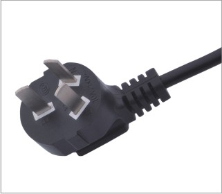 國標(biāo)三芯彎頭電源線